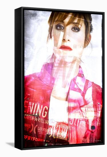 Fashion Face-Philippe Hugonnard-Framed Stretched Canvas