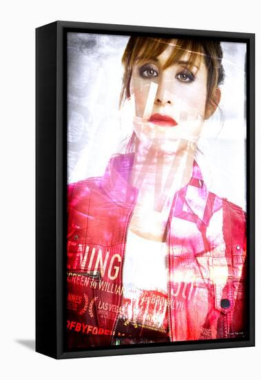 Fashion Face-Philippe Hugonnard-Framed Stretched Canvas