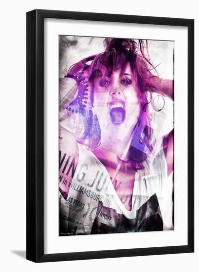 Fashion Face-Philippe Hugonnard-Framed Premium Photographic Print