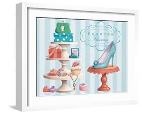 Fashion Flavours Confectionary-Marco Fabiano-Framed Art Print