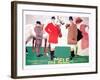 Fashion for the Equestrian Set of Wealthy Patrons-Leopoldo Metlicovitz-Framed Art Print