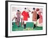 Fashion for the Equestrian Set of Wealthy Patrons-Leopoldo Metlicovitz-Framed Art Print