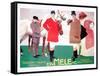 Fashion for the Equestrian Set of Wealthy Patrons-Leopoldo Metlicovitz-Framed Stretched Canvas