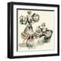 Fashion for the Evening 1895-null-Framed Art Print