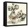 Fashion for the Evening 1895-null-Framed Stretched Canvas