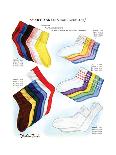 Dad and Lad. Put Your Best Foot Forward! Nylon Socks-Fashion Frocks-Laminated Art Print