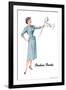 Fashion Frocks-null-Framed Art Print