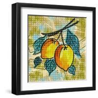 Fashion Fruit II-Nicholas Biscardi-Framed Art Print