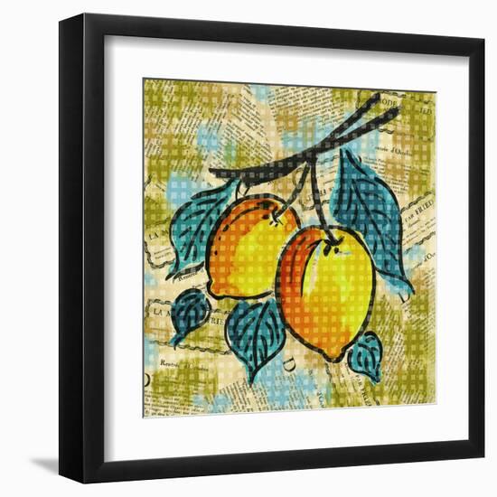 Fashion Fruit II-Nicholas Biscardi-Framed Art Print
