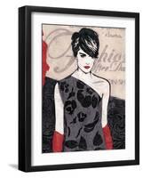 Fashion Girl-Melissa Pluch-Framed Art Print