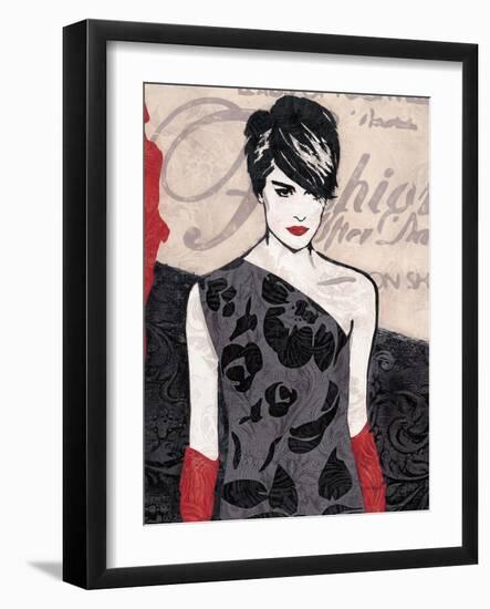 Fashion Girl-Melissa Pluch-Framed Art Print