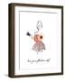 Fashion Girl-Victoria Brown-Framed Art Print