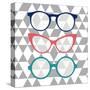 Fashion Glasses-Bella Dos Santos-Stretched Canvas