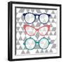 Fashion Glasses-Bella Dos Santos-Framed Art Print