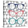 Fashion Glasses-Bella Dos Santos-Stretched Canvas