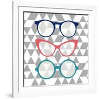 Fashion Glasses-Bella Dos Santos-Framed Art Print