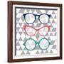 Fashion Glasses-Bella Dos Santos-Framed Art Print