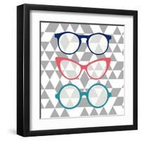 Fashion Glasses-Bella Dos Santos-Framed Art Print