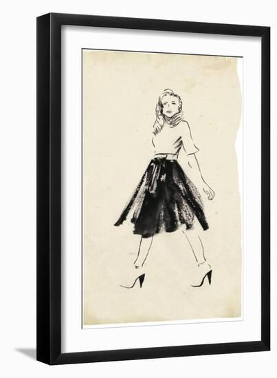 Fashion Glimpse V-Melissa Wang-Framed Art Print