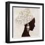 Fashion Global Silhouette 1-Bella Dos Santos-Framed Art Print