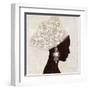 Fashion Global Silhouette 1-Bella Dos Santos-Framed Art Print