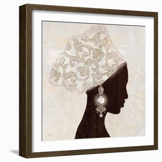 Fashion Global Silhouette 1-Bella Dos Santos-Framed Art Print