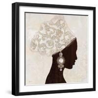 Fashion Global Silhouette 1-Bella Dos Santos-Framed Art Print