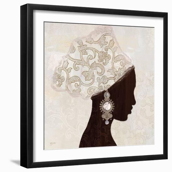 Fashion Global Silhouette 1-Bella Dos Santos-Framed Art Print