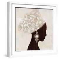 Fashion Global Silhouette 1-Bella Dos Santos-Framed Art Print