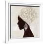 Fashion Global Silhouette 2-Bella Dos Santos-Framed Art Print