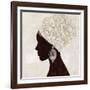 Fashion Global Silhouette 2-Bella Dos Santos-Framed Art Print