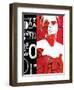 Fashion Graffiti 1-Evangeline Taylor-Framed Art Print