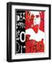 Fashion Graffiti 1-Evangeline Taylor-Framed Art Print