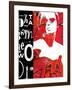 Fashion Graffiti 1-Evangeline Taylor-Framed Art Print