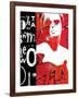 Fashion Graffiti 1-Evangeline Taylor-Framed Art Print