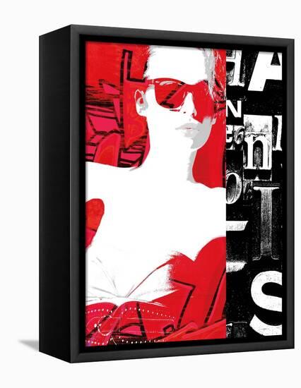 Fashion Graffiti 2-Evangeline Taylor-Framed Stretched Canvas