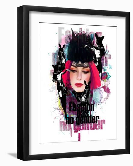 Fashion Has No Gender-Alisa Franz-Framed Art Print