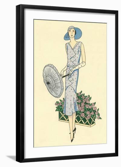 Fashion Illustration, 1930-null-Framed Art Print