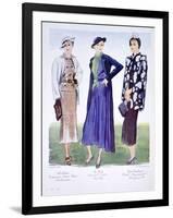 Fashion Illustration, 1935-null-Framed Giclee Print