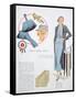 Fashion Illustration, 1935-null-Framed Stretched Canvas