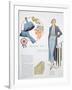 Fashion Illustration, 1935-null-Framed Giclee Print