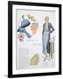 Fashion Illustration, 1935-null-Framed Giclee Print