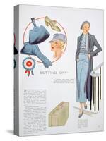 Fashion Illustration, 1935-null-Stretched Canvas