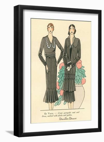 Fashion Illustration, Doeuillet-Doucet-null-Framed Art Print