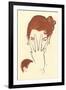 Fashion Illustration Drawing-null-Framed Art Print