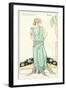 Fashion Illustration for Paquin-null-Framed Art Print