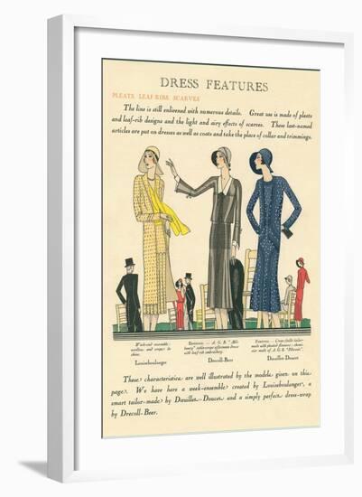 Fashion Illustration, Haute Couture-null-Framed Art Print