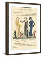 Fashion Illustration, Haute Couture-null-Framed Art Print