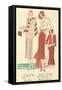 Fashion Illustration, Martiel Et Armand-null-Framed Stretched Canvas