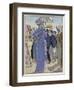 Fashion Illustration of Cheruit's Beach Dress by Pierre Brissanol-Stapleton Collection-Framed Giclee Print